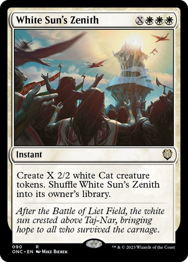 White Sun's Zenith [Phyrexia: All Will Be One Commander] 