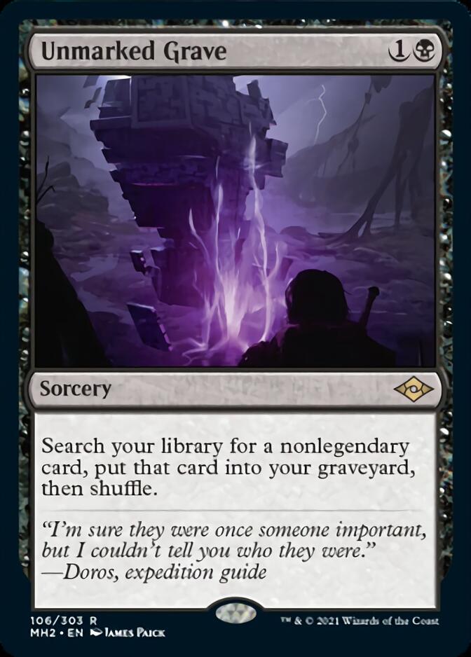 Unmarked Grave [Modern Horizons 2] 