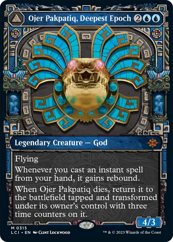 Ojer Pakpatiq, Deepest Epoch // Temple of Cyclical Time (Showcase) [The Lost Caverns of Ixalan] 