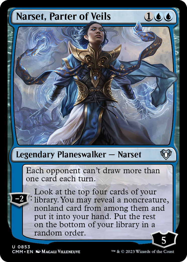 Narset, Parter of Veils [Commander Masters] 