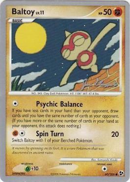 Baltoy LV.11 (60/106) (Psychic Lock - Jason Klaczynski) [World Championships 2008] 