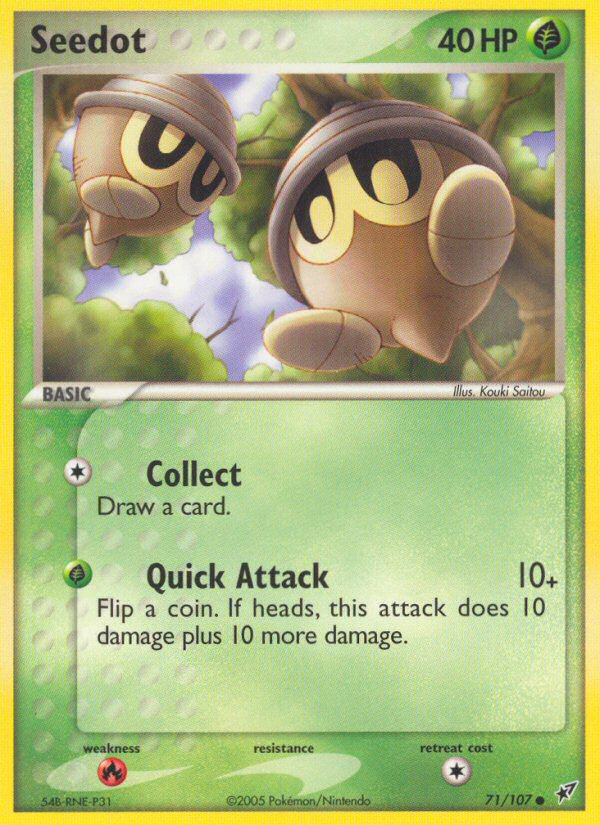 Seedot (71/107) [EX: Deoxys] 