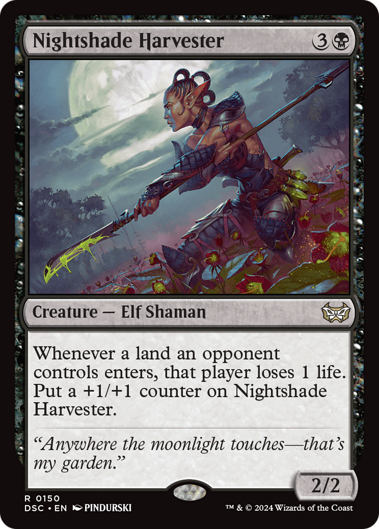 Nightshade Harvester [Duskmourn: House of Horror Commander] 