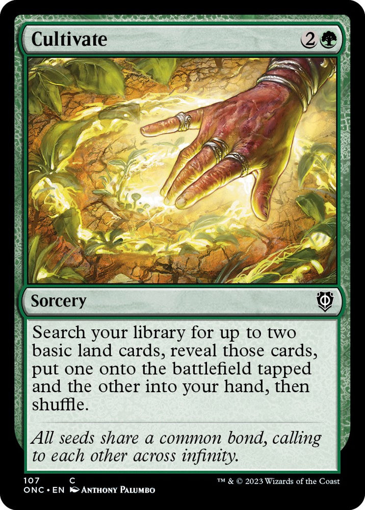 Cultivate [Phyrexia: All Will Be One Commander] 