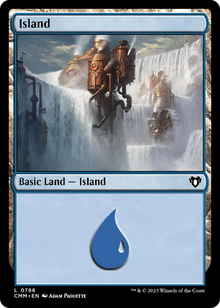 Island (788) [Commander Masters] 