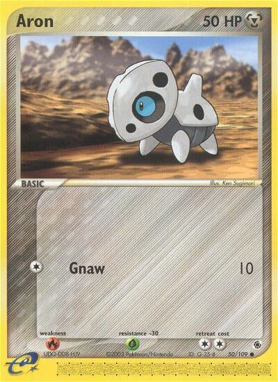 Aron (50/109) [EX: Ruby &amp; Sapphire] 