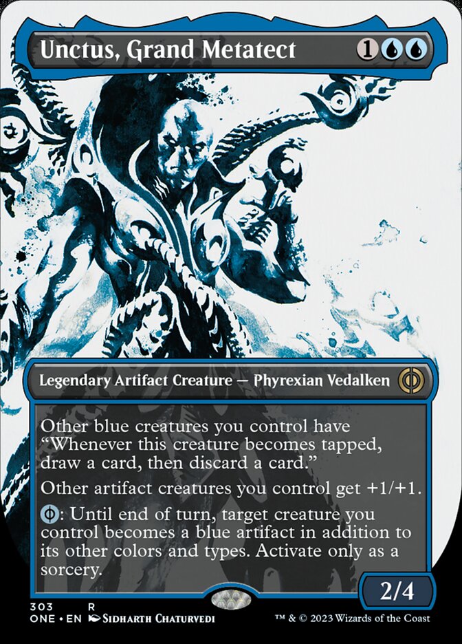 Unctus, Grand Metatect (Borderless Ichor) [Phyrexia: All Will Be One] 