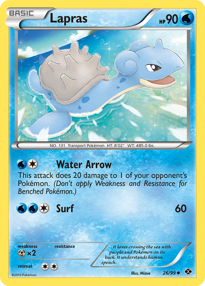 Lapras (26/99) [Black &amp; White: Next Destinies] 