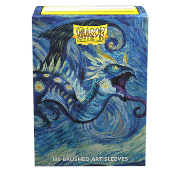 Dragon Shield: Standard 100ct Brushed Art Sleeves - Starry Night 