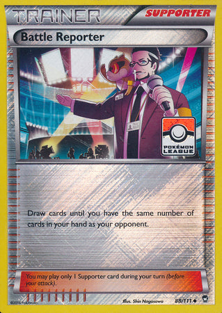 Battle Reporter (88/111) (League Promo) [XY: Furious Fists] 