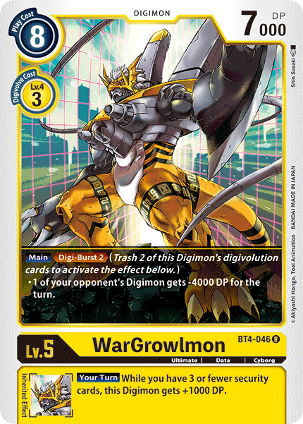 WarGrowlmon [BT4-046] [Great Legend] 