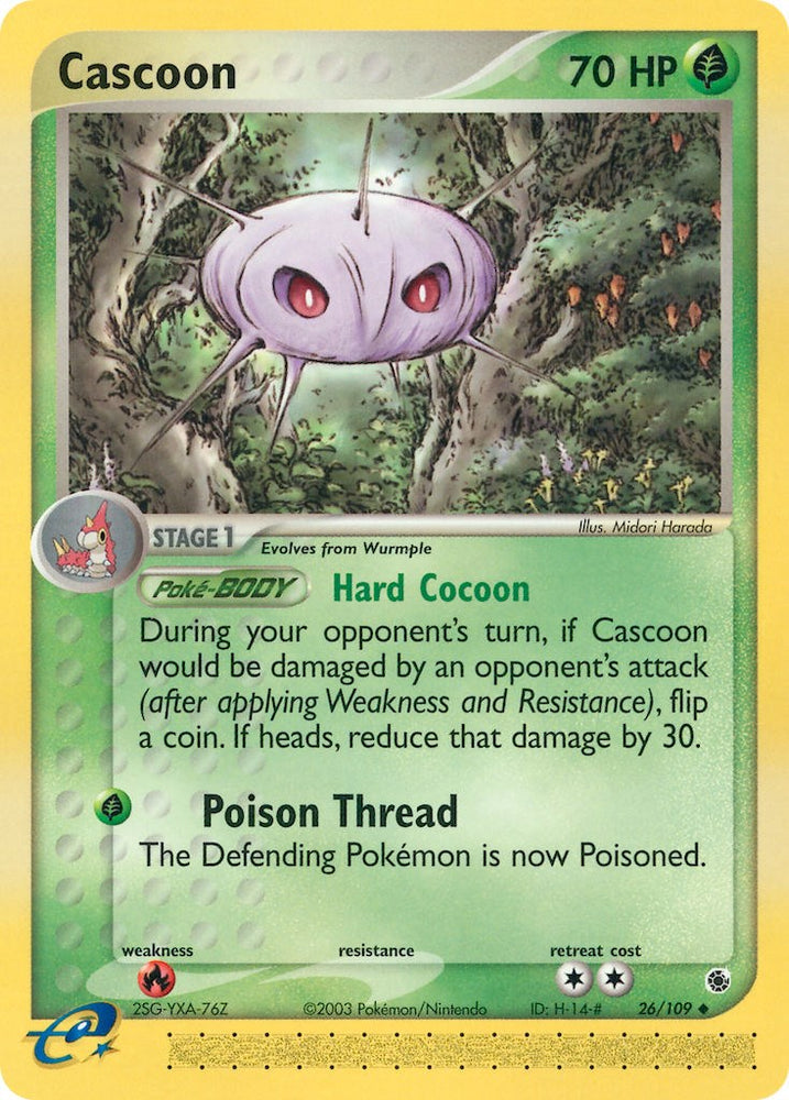 Cascoon (26/109) [EX: Ruby &amp; Sapphire] 