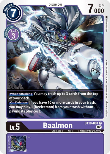 Baalmon [BT10-081] [Xros Encounter] 