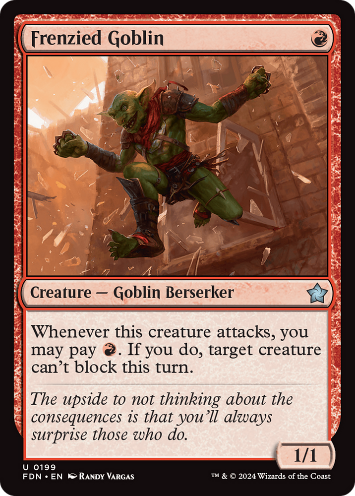 Frenzied Goblin [Foundations] 