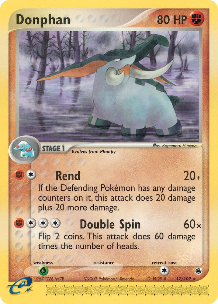Donphan (17/109) [EX: Ruby &amp; Sapphire] 