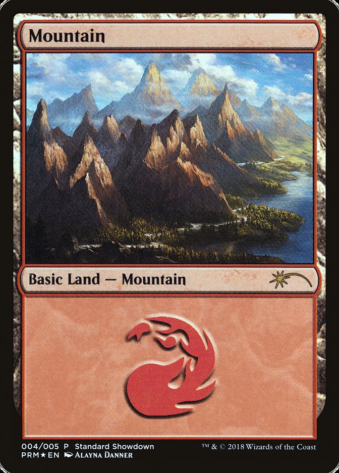 Mountain (4) [Magic 2019 Standard Showdown] 