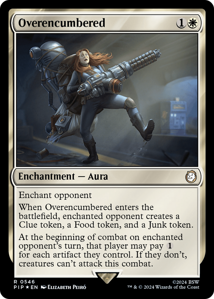 Overencumbered (Surge Foil) [Fallout] 