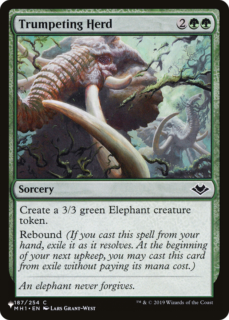 Trumpeting Herd [The List Reprints] 