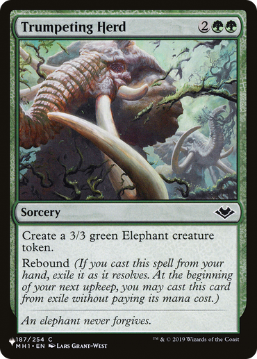 Trumpeting Herd [The List Reprints] 