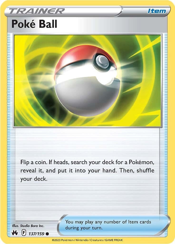 Poke Ball (137/159) [Sword & Shield: Crown Zenith] 