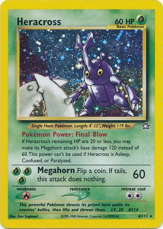 Heracross (6/111) [Neo Genesis Unlimited] 