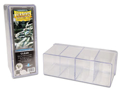 Dragon Shield: Four-Compartment Deck Box - Clear 