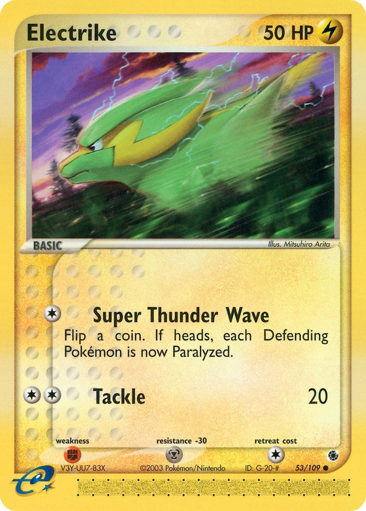 Electrike (53/109) [EX: Ruby &amp; Sapphire] 