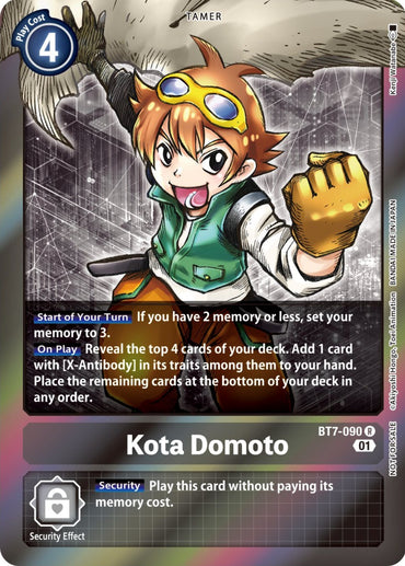 Kota Domoto [BT7-090] (Event Pack 4) [Next Adventure Promos] 