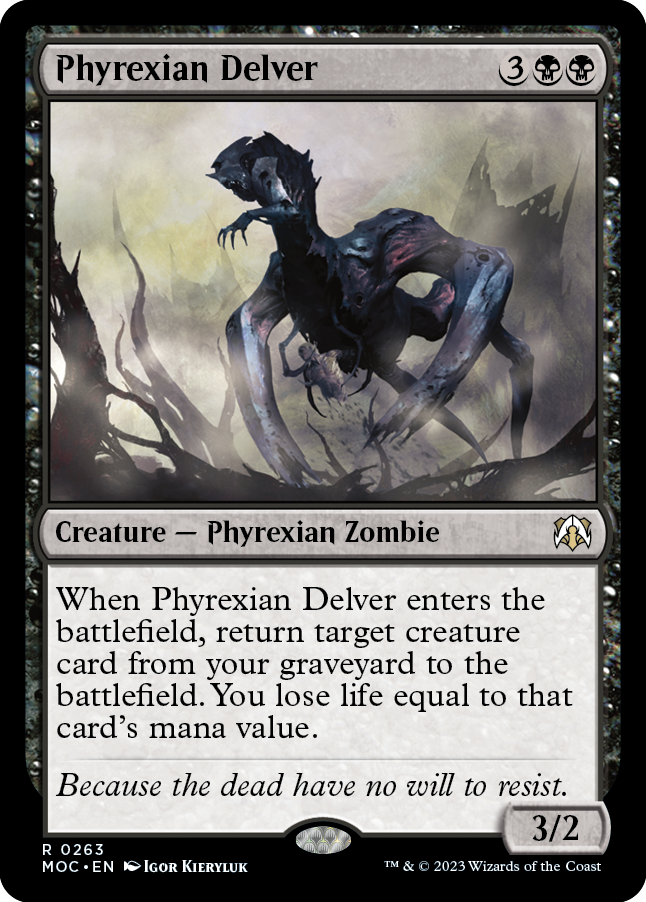 Phyrexian Delver [March of the Machine Commander] 