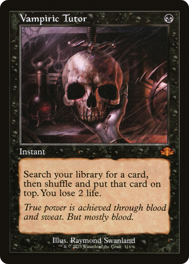 Vampiric Tutor (Retro) [Dominaria Remastered] 