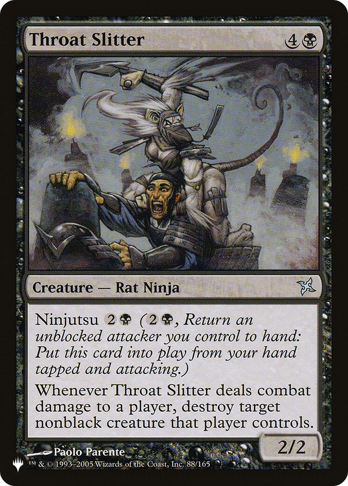 Throat Slitter [The List] 