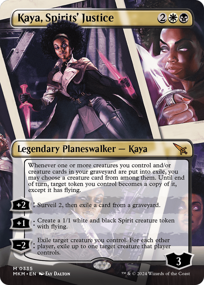 Kaya, Spirits' Justice (Borderless) [Murders at Karlov Manor] 