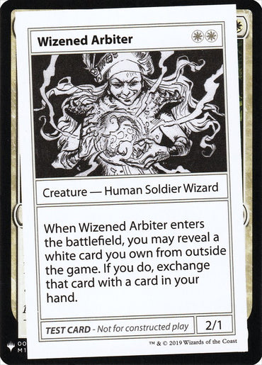 Wizened Arbiter [Mystery Booster Playtest Cards] 