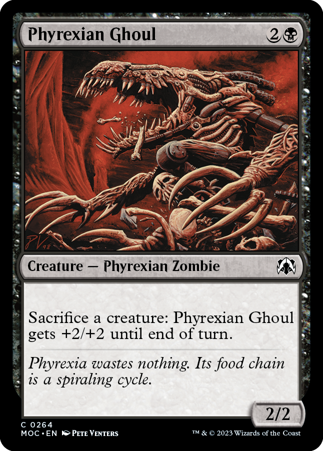 Phyrexian Ghoul [March of the Machine Commander] 