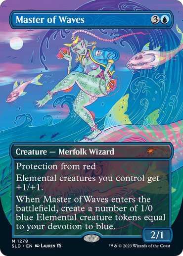 Master of Waves (Borderless) [Secret Lair Drop Series] 