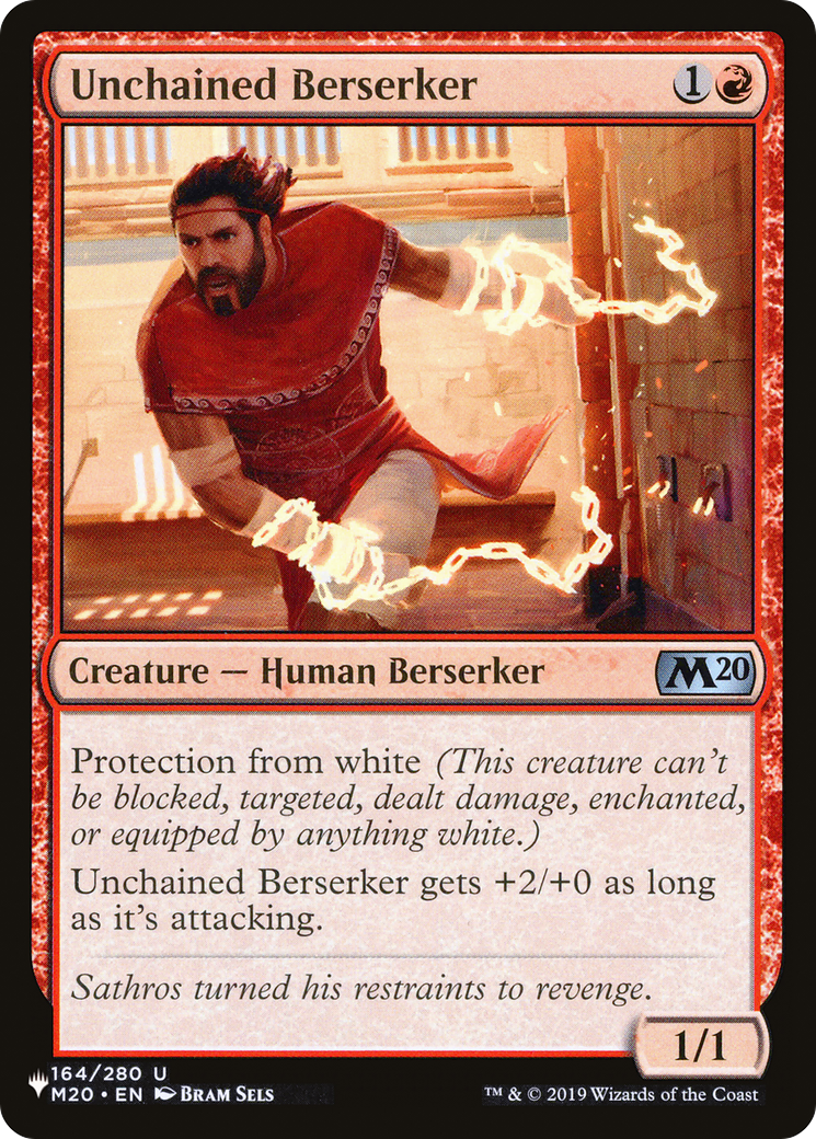 Unchained Berserker [The List Reprints] 