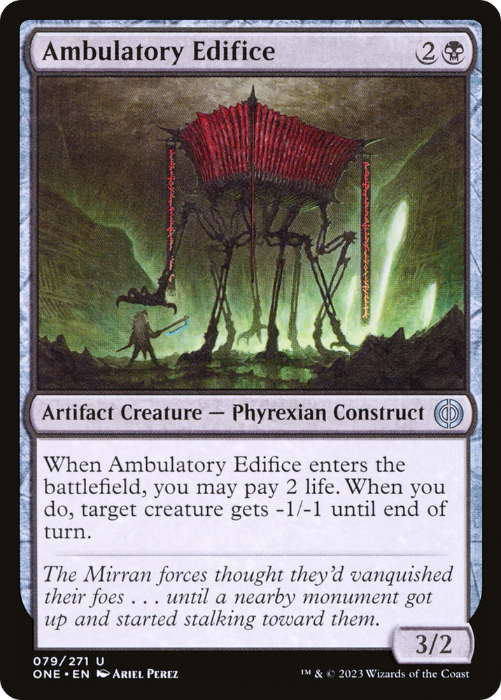 Ambulatory Edifice [Phyrexia: All Will Be One] 