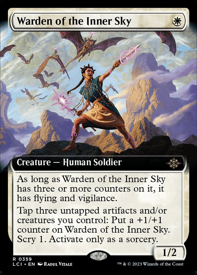 Warden of the Inner Sky (Extended Art) [The Lost Caverns of Ixalan] 