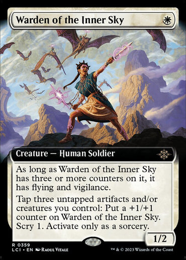 Warden of the Inner Sky (Extended Art) [The Lost Caverns of Ixalan] 