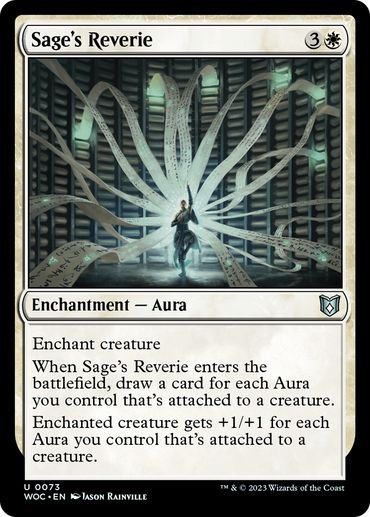 Sage's Reverie [Wilds of Eldraine Commander] 