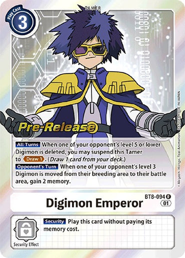 Digimon Emperor [BT8-094] [New Awakening Pre-Release Promos] 
