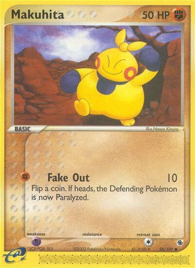 Makuhita (58/109) [EX: Ruby &amp; Sapphire] 
