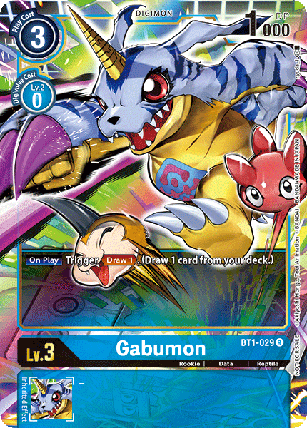 Gabumon [BT1-029] (Alternate Art) [Release Special Booster Ver.1.0] 