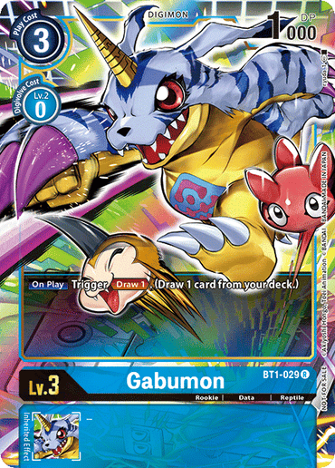 Gabumon [BT1-029] (Alternate Art) [Release Special Booster Ver.1.0] 