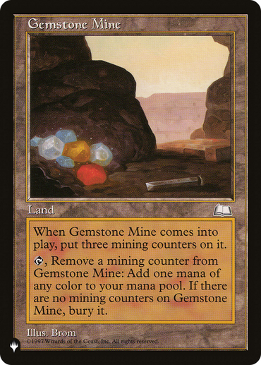 Gemstone Mine (WTH) [The List Reprints] 