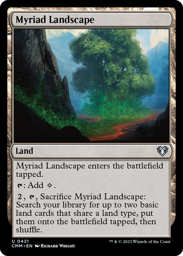 Myriad Landscape [Commander Masters] 