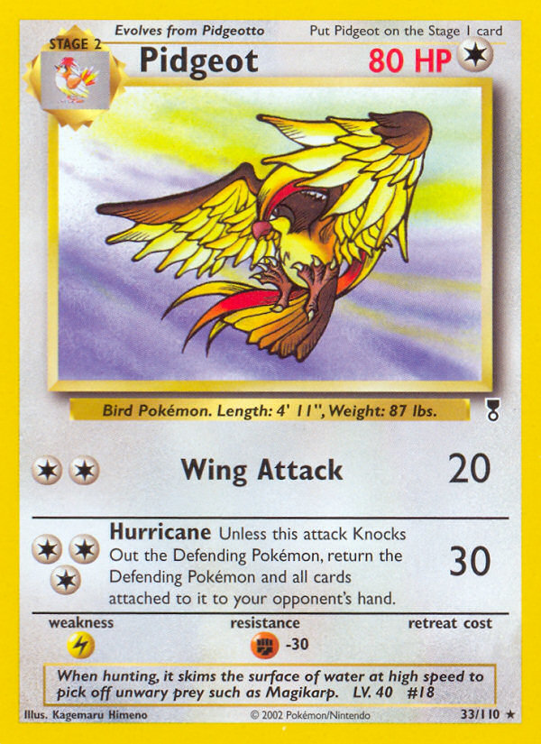 Pidgeot (33/110) [Legendary Collection] 