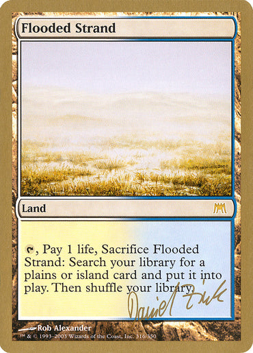 Flooded Strand (Daniel Zink) [World Championship Decks 2003] 