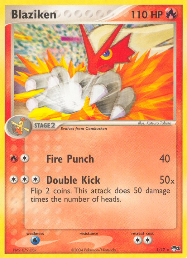 Blaziken (1/17) [POP Series 1] 