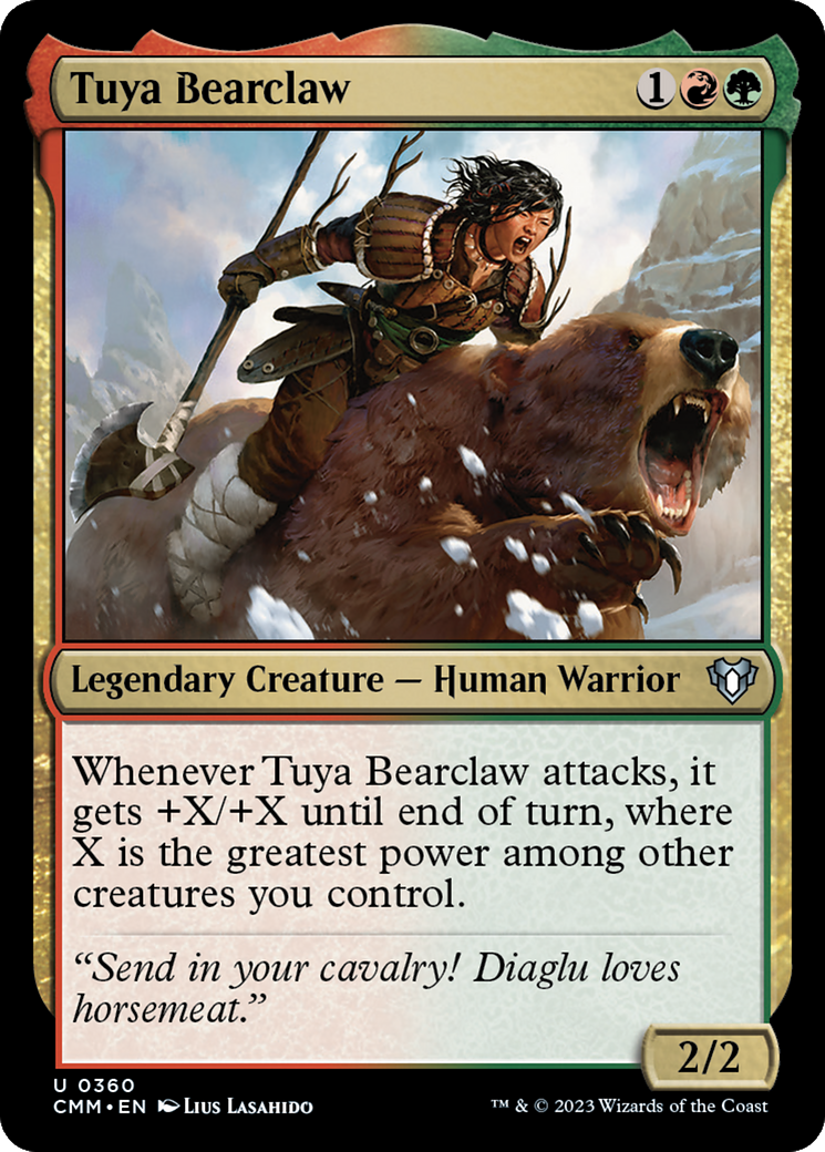 Yours Bearclaw [Commander Masters] 